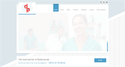Desktop Screenshot of dupharma.dk